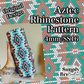 Aztec Rhinestone Pattern (4mm/SS16)