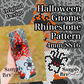 Halloween Gnome Rhinestone Pattern (4mm/SS16)