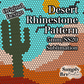 Desert Sublimation Rhinestone Pattern (5MM/SS20)