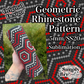 Geometric Sublimation Rhinestone Pattern (5MM/SS20)