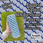 Jagged Spiral Sublimation Rhinestone Pattern (5MM/SS20)