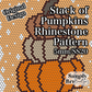 Stack of Pumpkins Rhinestone Pattern (5mm/SS20)